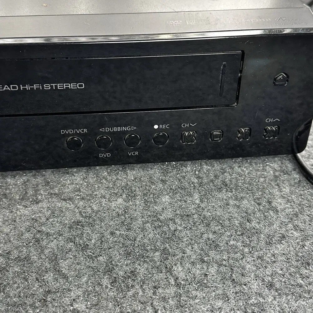 Samsung DVD-VR375 Full HD Dual DVD-Recorder/VCR Video Recorder *READ* No Remote!